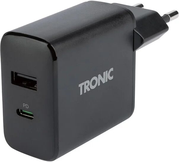 TRONIC® Dvojitá USB nabíjačka, 30 W (čierna)