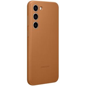 Samsung Leather Case for Galaxy S23+ in Camel (EF-VS916LAEGWW)