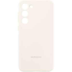 Samsung Silicone Case for Galaxy S23+ in Cream (EF-PS916TUEGWW)