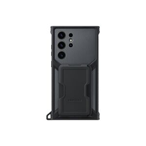 Samsung Rugged Gadget Case for Galaxy S23 Ultra in Black (EF-RS918CBEGWW)