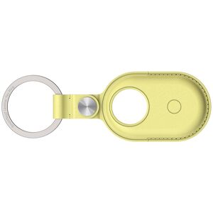 Samsung Vegan Leather Key Ring Case for SmartTag2 in Yellow (GP-FUT560BRAYW)