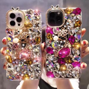 Bluetooth headset Luxury Crystal Glitter Bling Diamond Phone Case For iphone 14 13 12 11pro max/Samsung S23 S22 S21 ultra S20 Fe  A13 A23 A33 A53 A73 A12 A32 A52/Redmi