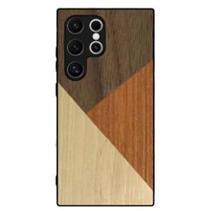 Enowood Handmade Wooden Case for Samsung Galaxy S Phone - Tricolor - Galaxy S20 Ultra