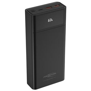 ANSMANN Powerbank 24,000 mAh 22.5 W PB322PD (1 piece) - External battery with 2 x USB-A, 1 x USB-C, 1 x Lightning port - emergency battery for multiple charging of smartphones, tablets, headphones