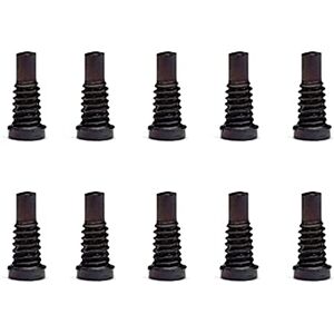 TechZone 10 x BLACK Bottom Screws Pentalobe Screw set for Apple iPhone 8, iPhone 8 Plus