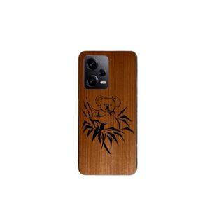 Enowood Xiaomi Redmi Note Handmade Wooden Phone Case - Koala - Redmi Note 10 - Makore