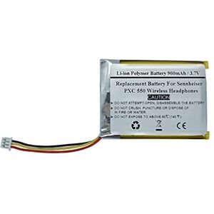 Generic 900mAh 3.7V Replacement Battery For Sennheise r PXC 550 Wireless Headphones, AHB413645PCT