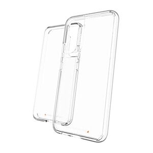 ZAGG Gear 4 Crystal Palace D30 Protective Case for Samsung Galaxy S22+, 5G, Slim, Shockproof, Wireless Charging, MagSafe, (Clear)