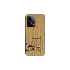 Enowood Xiaomi Redmi Note Handmade Wooden Phone Case - Telesiege - Redmi Note 10S - Ash