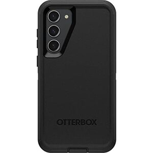 OtterBox Defender Case for Samsung Galaxy S23+, Shockproof, Drop Proof, Ultra-Rugged, Protective Case, 4x Tested to Military Standard, Black, Non-Retail Packaging