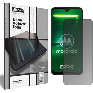 dipos I Privacy Filter compatible with Motorola Moto G7 Plus Screen Protector Anti-Spy 4-Way Protection