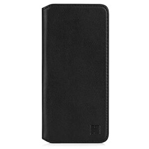 32nd Classic Series 2.0 - Real Leather Book Wallet Flip Case Cover For Xiaomi Redmi Note 10 Pro, Real Leather Design With Card Slot, Magnetic Closure and Built In Stand - Black