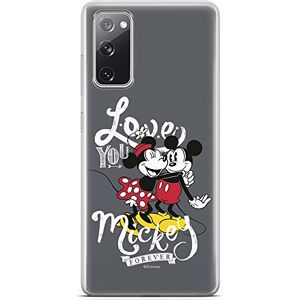 ERT GROUP mobile phone case for Samsung S20 FE / S20 FE 5G original and officially Licensed Disney pattern Mickey & Minnie 001 optimally adapted to the shape of the mobile phone, case made of TPU