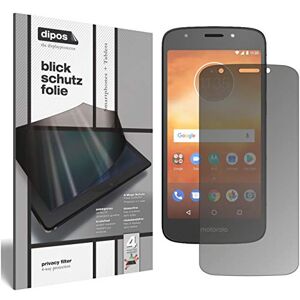 dipos I Privacy Filter compatible with Motorola Moto E5 Play MSM8917 Screen Protector Anti-Spy 4-Way Protection