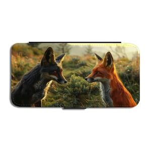 Giftoyo Animal Foxes Flip Wallet Case for Samsung Galaxy S20 Ultra