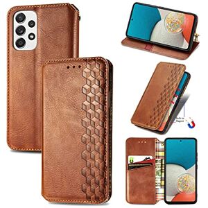 Hülle&#174; Flip Wallet Case Compatible for Samsung Galaxy A73 5G(Pattern 4)
