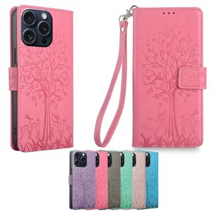 Generic for Galaxy S20 Case Compatible with Samsung Galaxy S20 Phone Case Cover [TPU shell + PU leather] [Tree of Life for Women] SMSGK-Pink