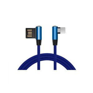 Aquarius Universal Type-C Cable Aluminium, Blue - One Size