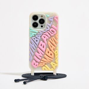 BIMBA Y LOLA Multicolor iPhone 15 Pro silicone case PASTEL PINK UN adult