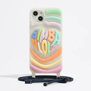BIMBA Y LOLA Multicolor iPhone 14 Plus silicone case PASTEL PINK UN adult
