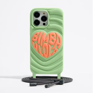 BIMBA Y LOLA Green iPhone 14 Pro Max silicone case PASTEL GREEN UN adult