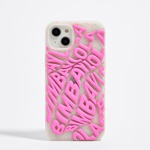 BIMBA Y LOLA Pink iPhone 15 Plus silicone case CHEWING GUM PINK UN adult