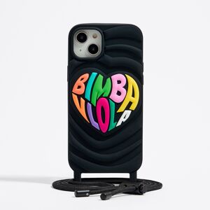 BIMBA Y LOLA Black iPhone 15 Plus silicone case BLACK UN adult