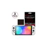 Switch OLED Screen Protectors [Pack of 3] TECHGEAR CLEAR Screen Protector with C