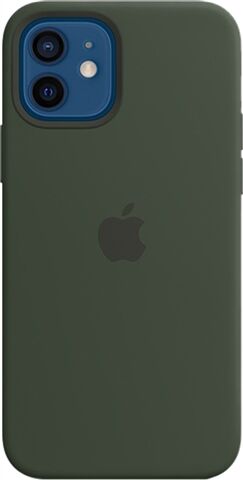 Refurbished: Apple iPhone 12/12 Pro Silicone Case with MagSafe - Cyprus Green