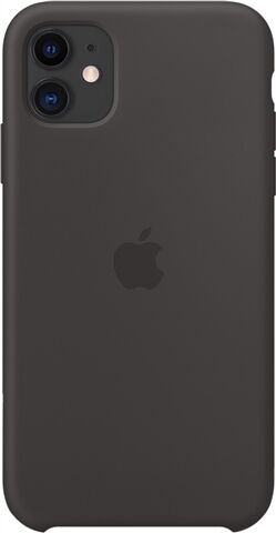 Refurbished: Apple iPhone 11  Silicone Case - Black
