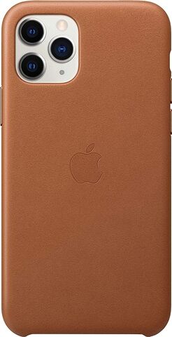 Refurbished: Apple iPhone 11 Pro Leather Case - Saddle Brown