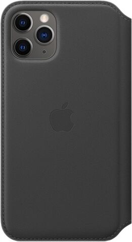 Refurbished: Official iPhone 11 Pro Leather Folio - Black