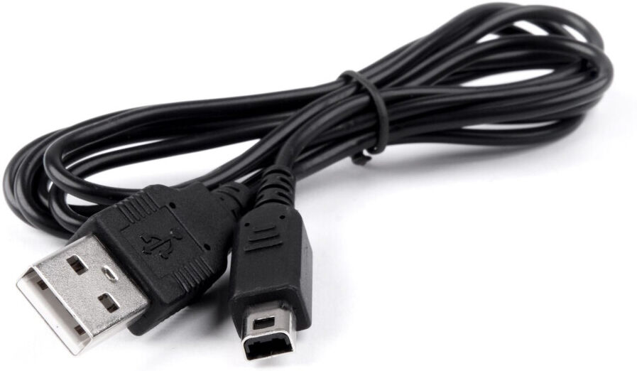 Hellfire Trading for Nintendo 2DS XL USB Power Charger Cable Cord Lead 2 in 1 USB