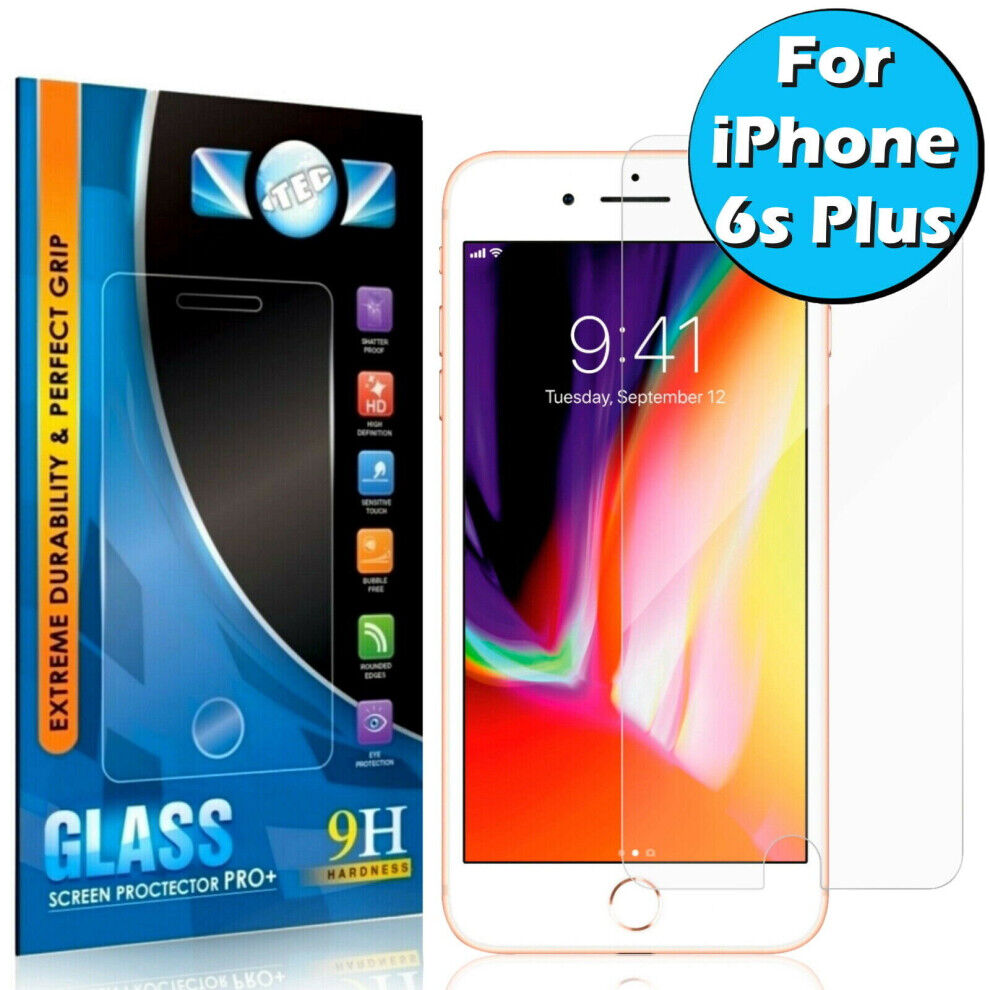 iTEC (For Apple iPhone 6s Plus) Gorilla Tempered Glass Screen Protector All iPhone