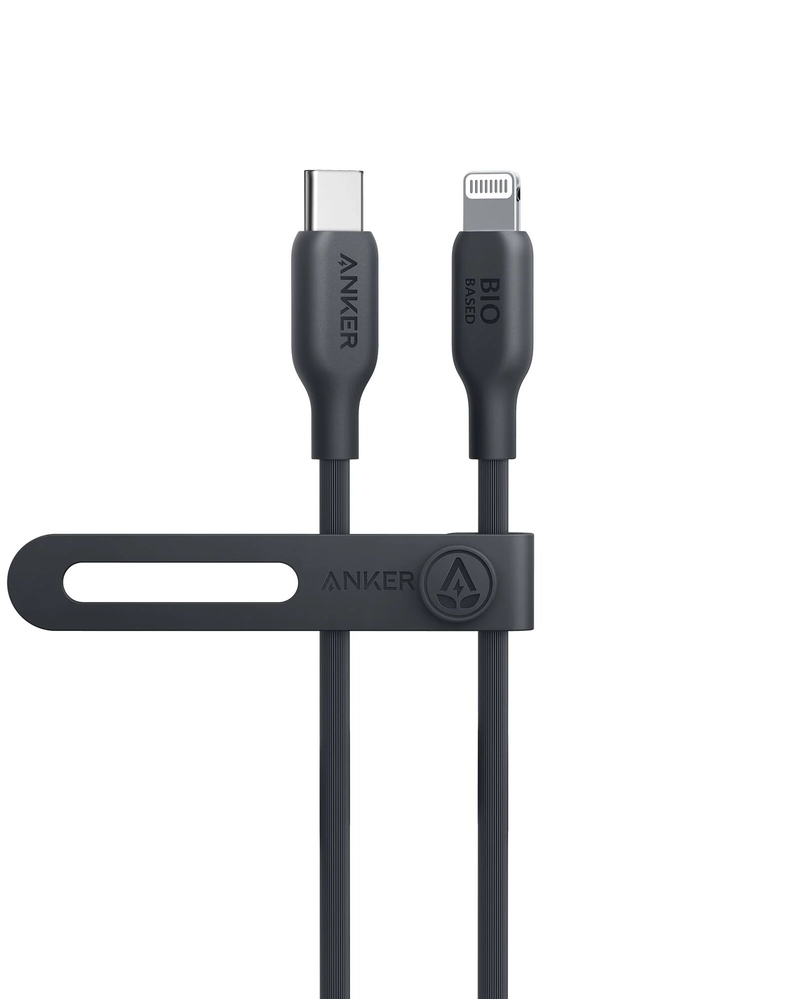 Photos - Cable (video, audio, USB) ANKER 541 USB-C to Lightning Cable  3ft / Aurora White (Bio-Based)