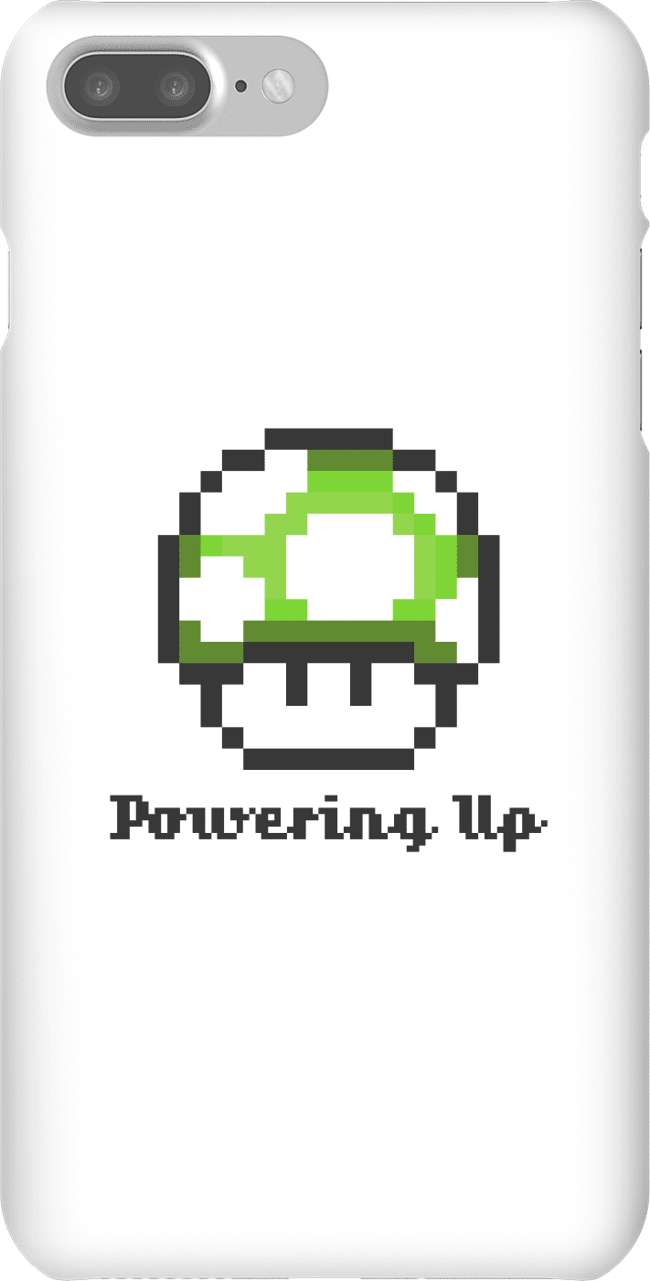 Nintendo Super Mario Powering Up Phone Case - iPhone 7 Plus - Snap Case - Matte