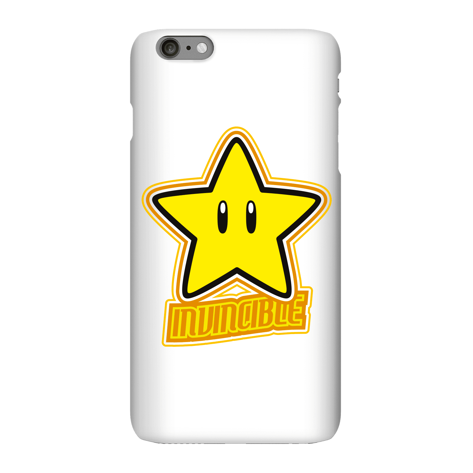 Nintendo Super Mario Invincible Phone Case - iPhone 6 Plus - Snap Case - Matte