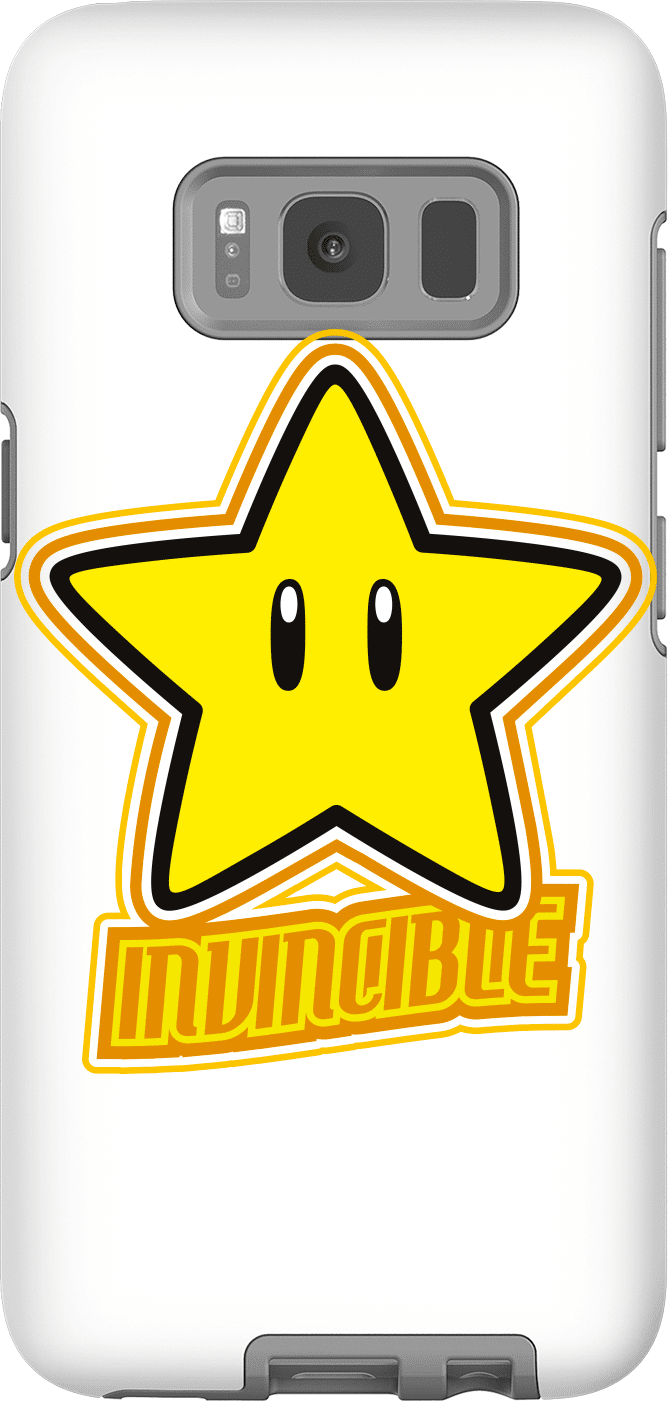 Nintendo Super Mario Invincible Phone Case - Samsung S8 - Tough Case - Matte