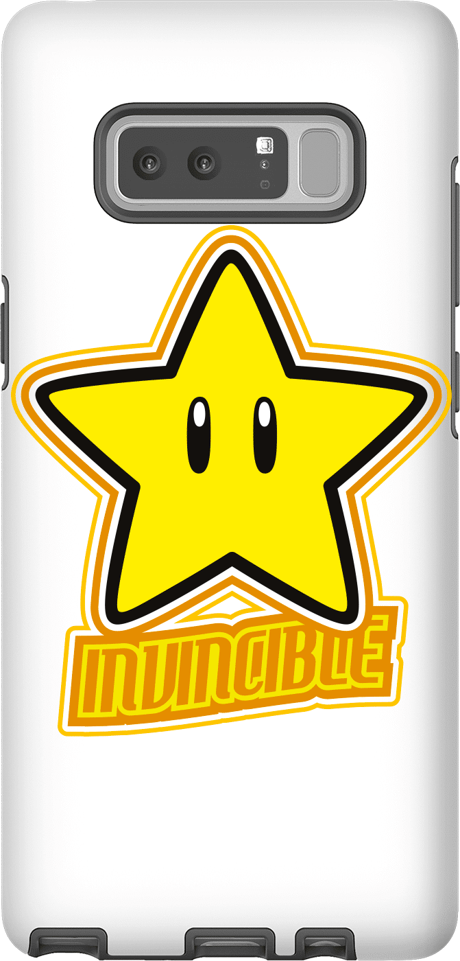 Nintendo Super Mario Invincible Phone Case - Samsung Note 8 - Tough Case - Matte