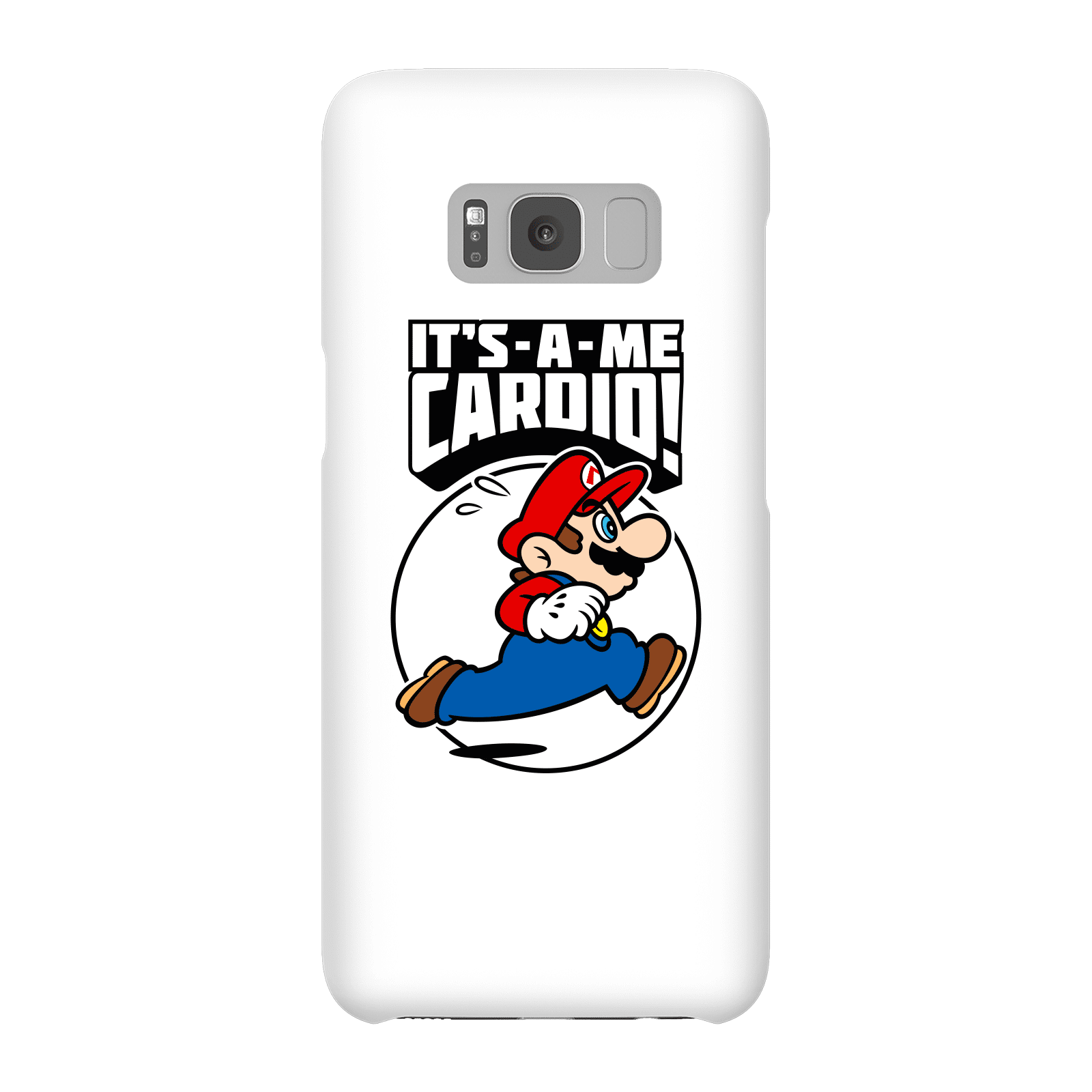 Nintendo Super Mario Cardio Phone Case - Samsung S8 - Snap Case - Matte