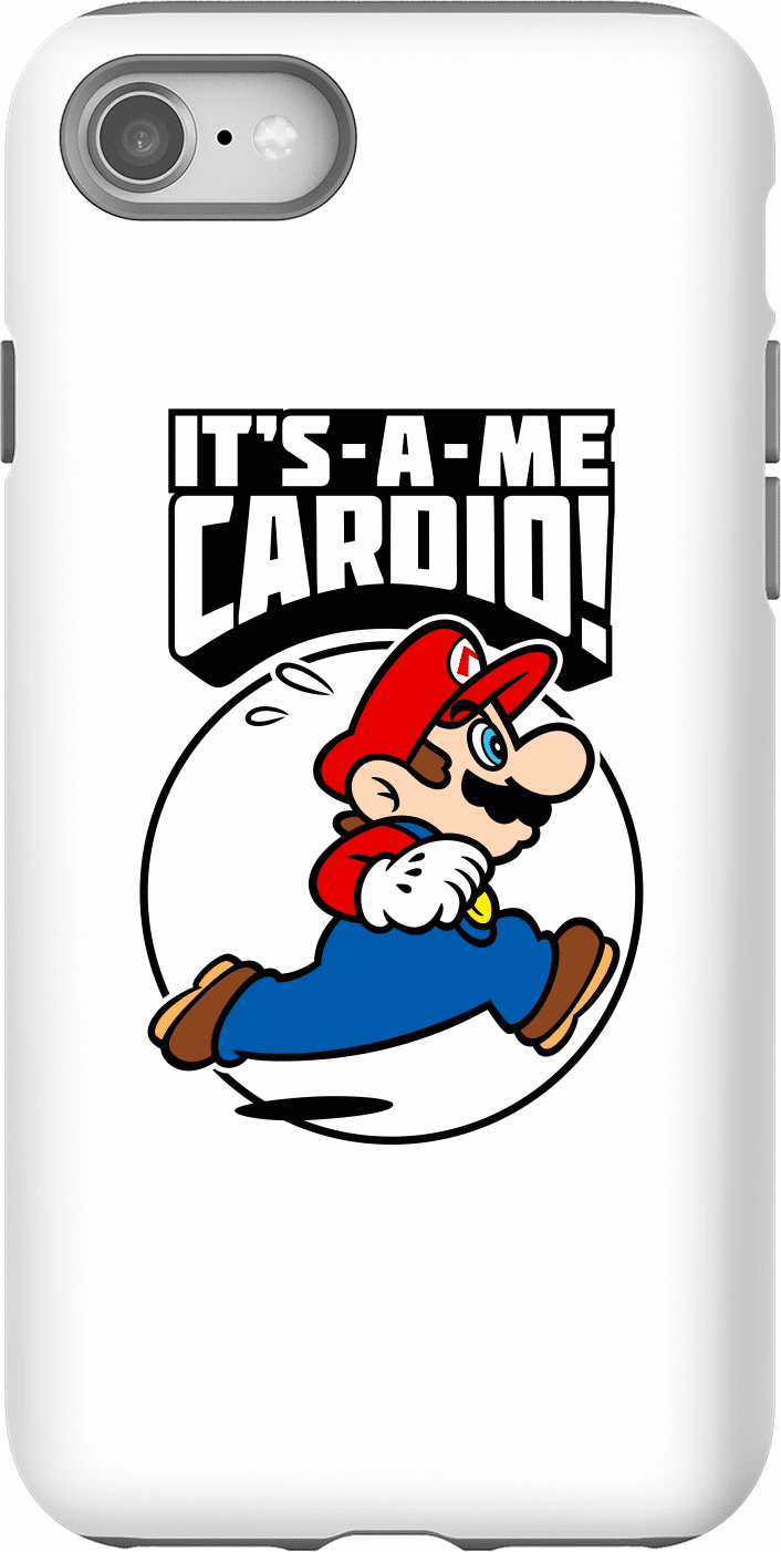 Nintendo Super Mario Cardio Phone Case - iPhone 8 - Tough Case - Matte