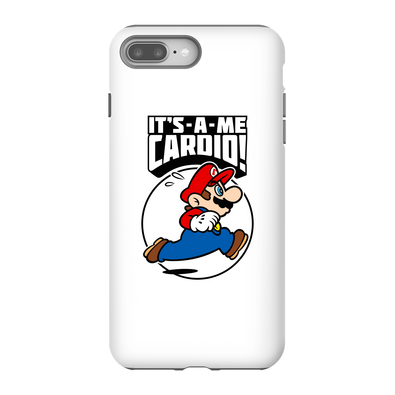 Nintendo Super Mario Cardio Phone Case - iPhone 8 Plus - Tough Case - Matte