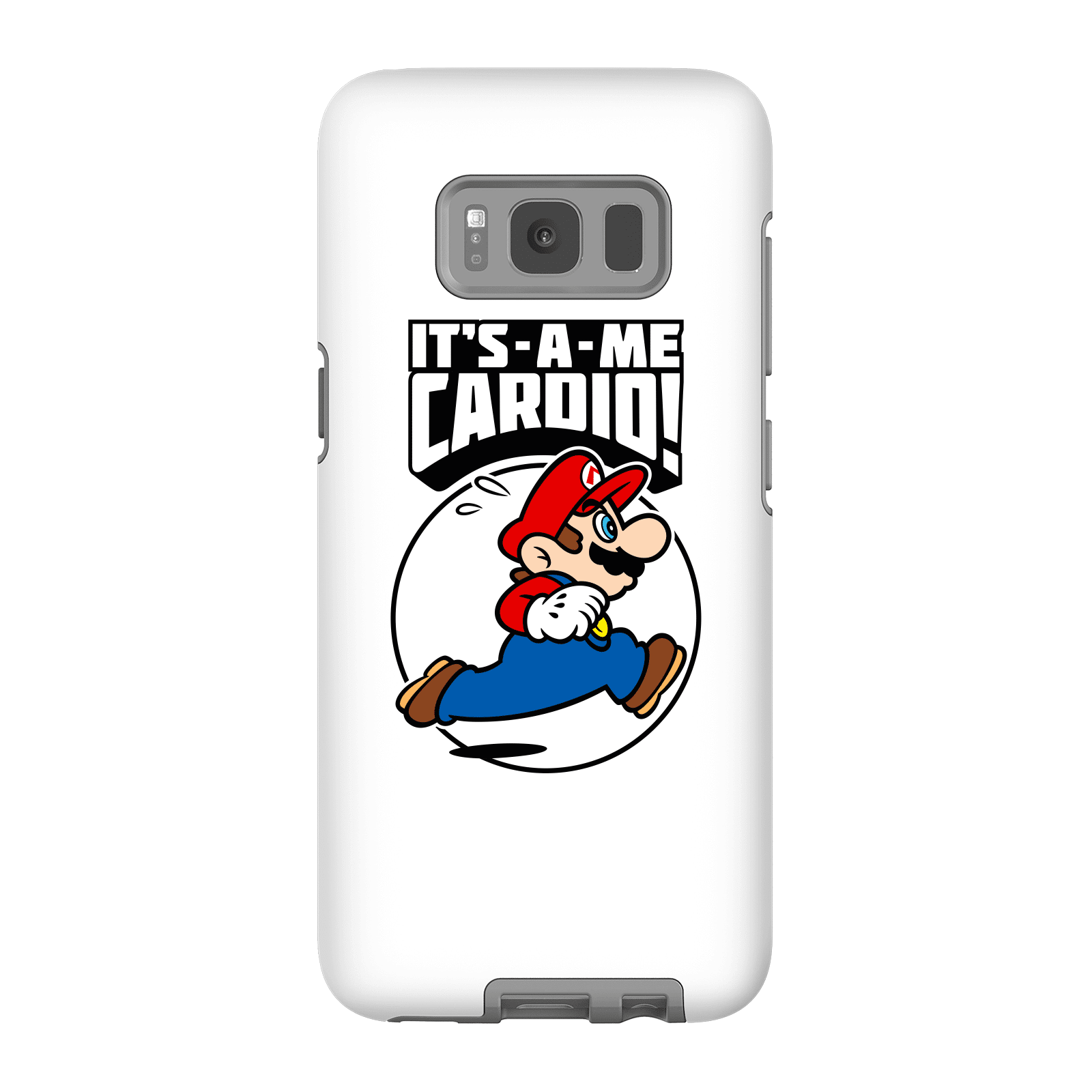 Nintendo Super Mario Cardio Phone Case - Samsung S8 - Tough Case - Matte