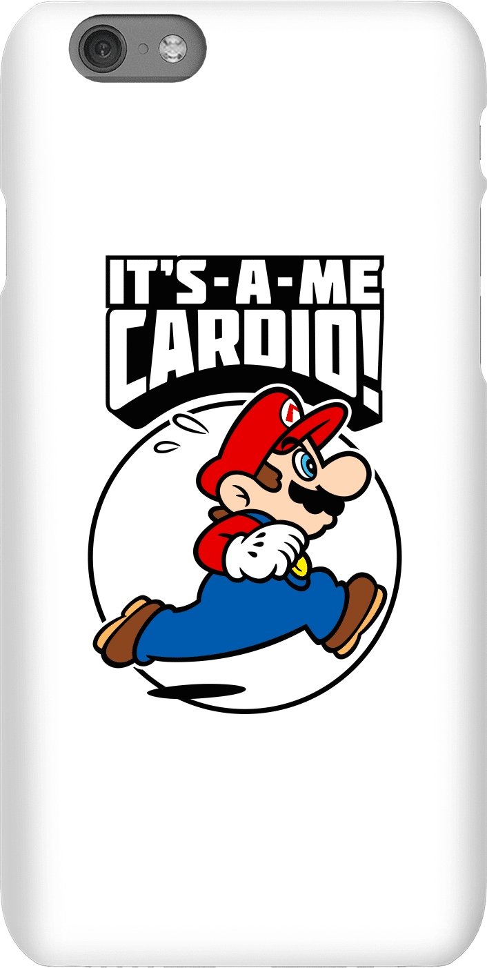 Nintendo Super Mario Cardio Phone Case - iPhone 6S - Snap Case - Gloss