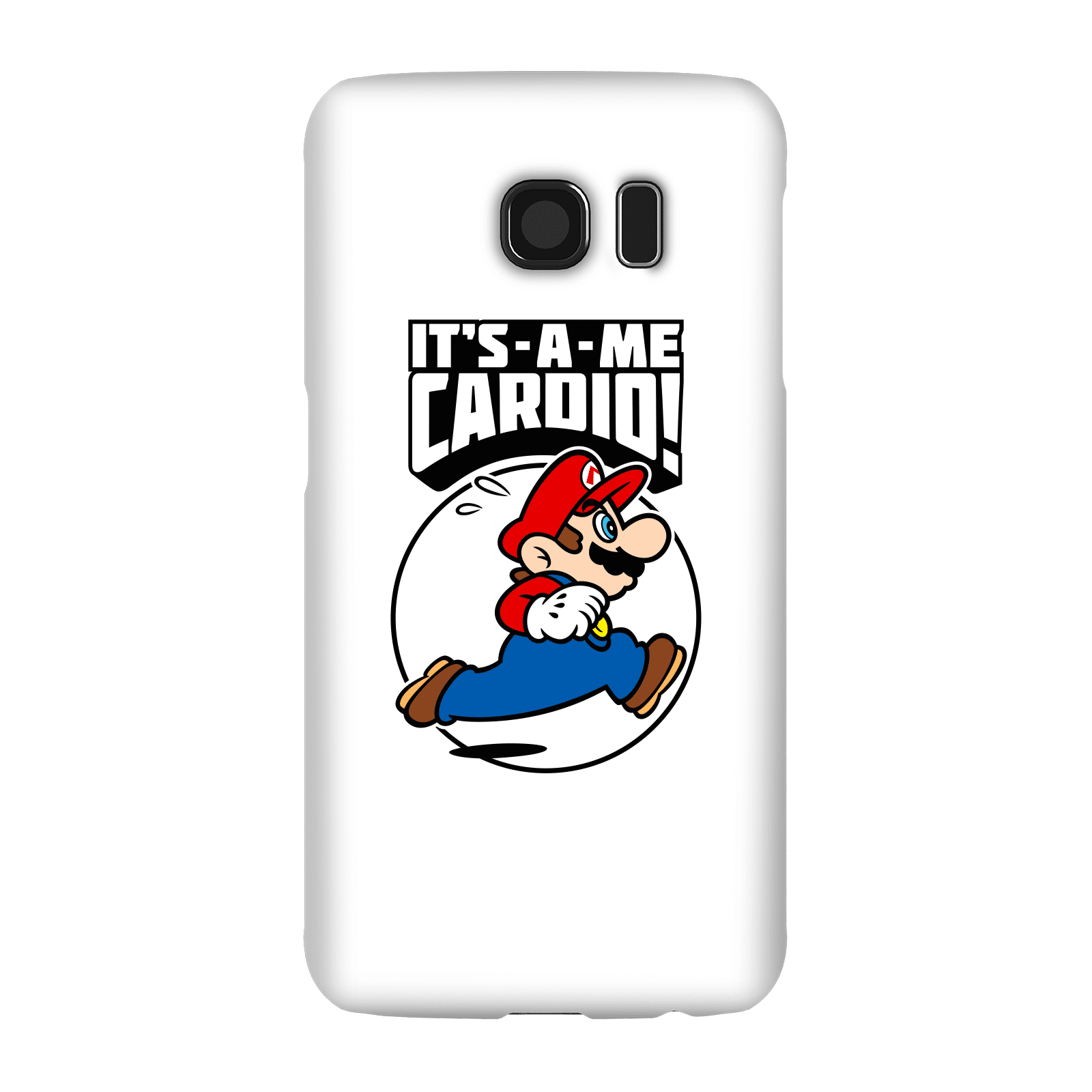 Nintendo Super Mario Cardio Phone Case - Samsung S6 - Snap Case - Gloss