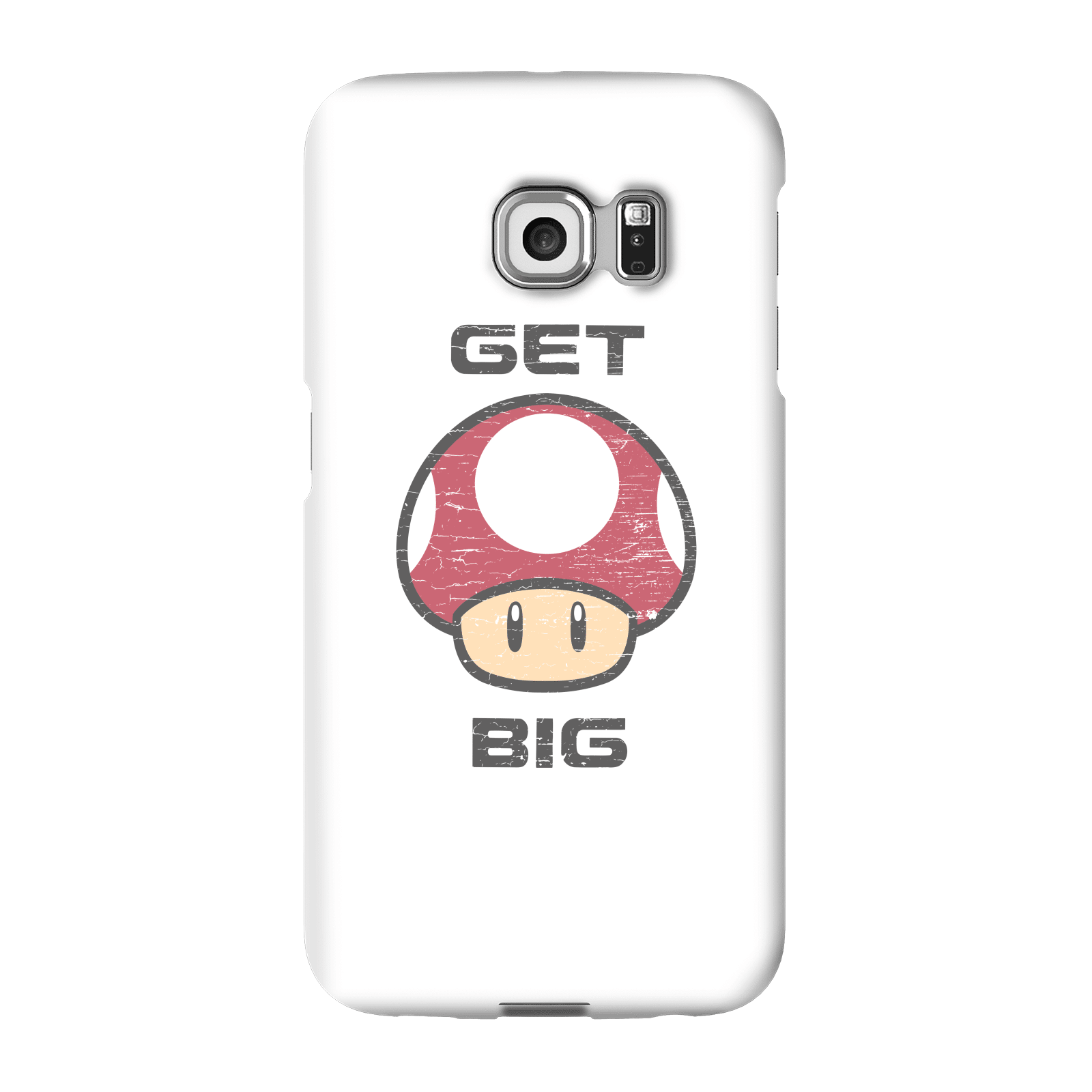 Nintendo Super Mario Get Big Mushroom Phone Case - Samsung S6 Edge Plus - Snap Case - Matte