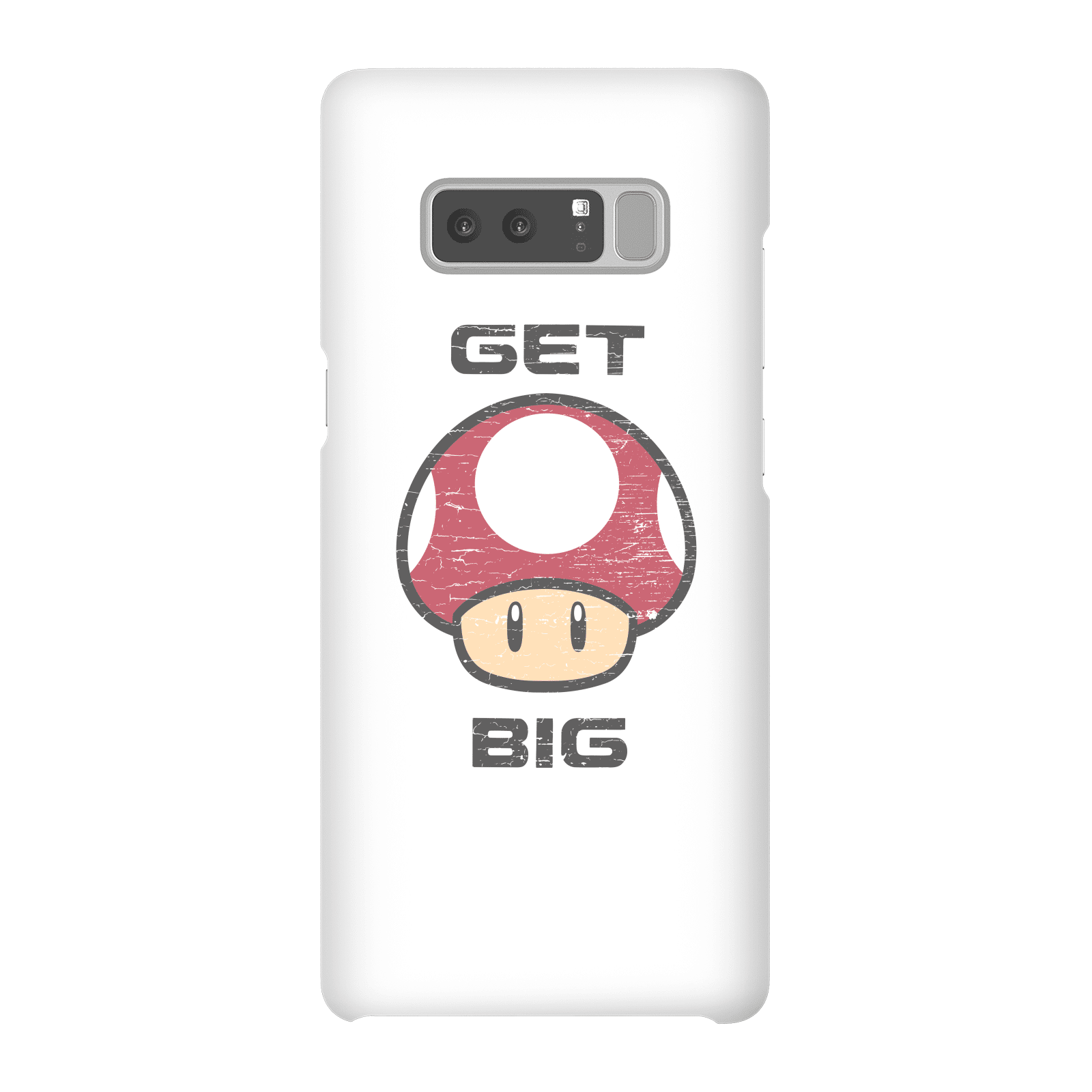 Nintendo Super Mario Get Big Mushroom Phone Case - Samsung Note 8 - Snap Case - Matte