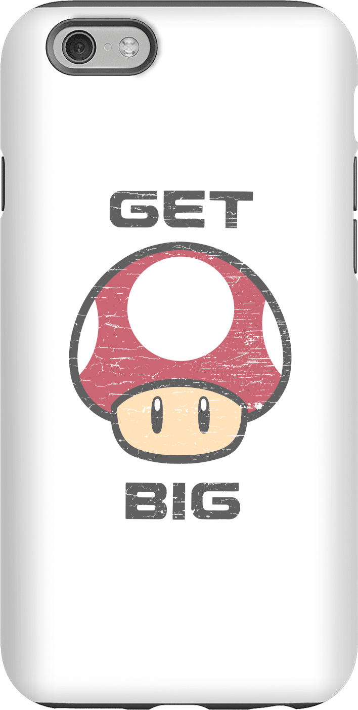 Nintendo Super Mario Get Big Mushroom Phone Case - iPhone 6S - Tough Case - Matte