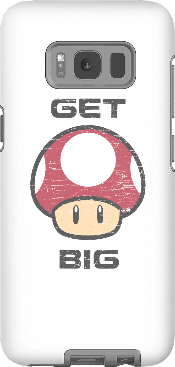 Nintendo Super Mario Get Big Mushroom Phone Case - Samsung S8 - Tough Case - Matte