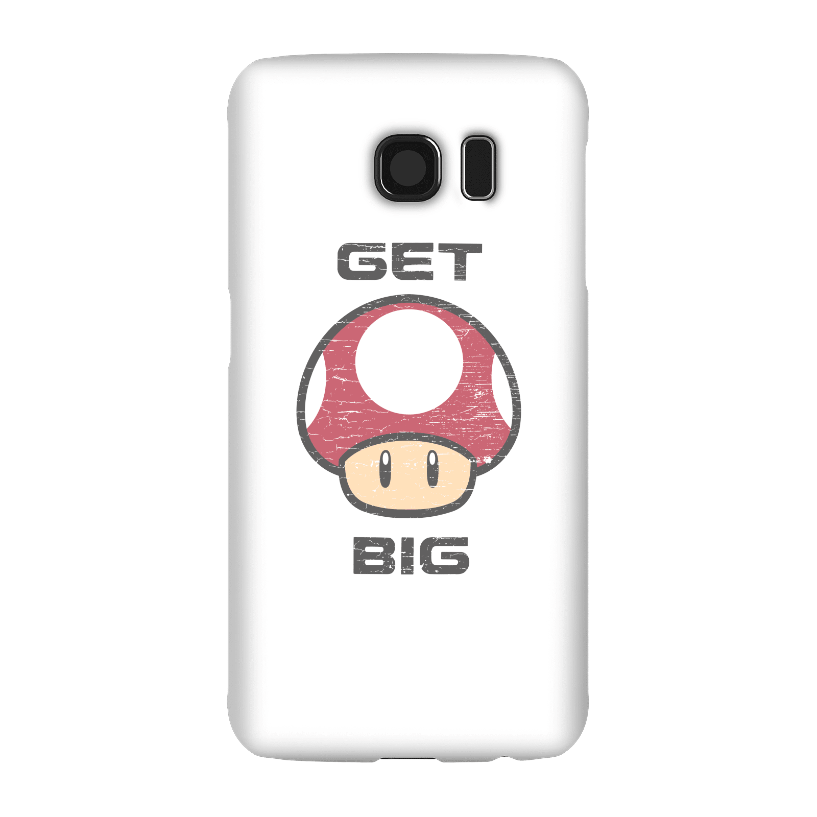 Nintendo Super Mario Get Big Mushroom Phone Case - Samsung S6 - Snap Case - Gloss